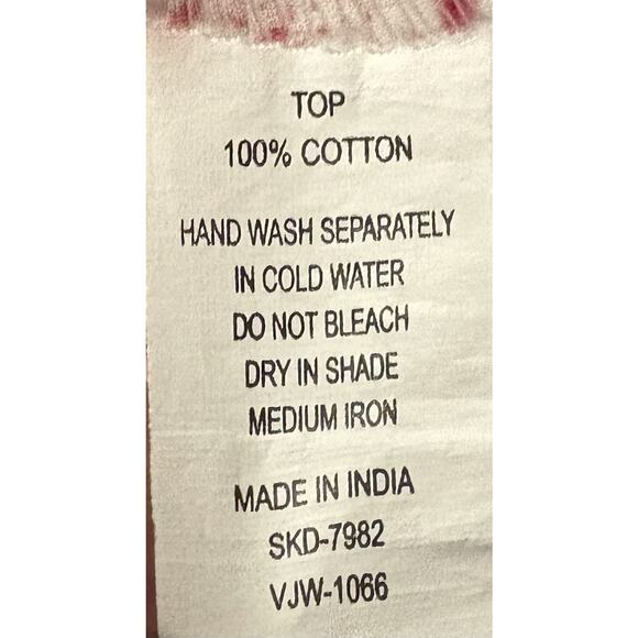 BIBA Jungle Print Dress with Pockets and 3/4 Sleeves with Eyelet Trim Size 36/L - Picture 3 of 3